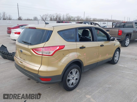 2014 Ford Escape S with VIN 1FMCU0F72EUC36991, listed as a IAAI auction lot 41785649 with 108,233 mi miles. Bid and sale history available at carsss.com. Image 4.