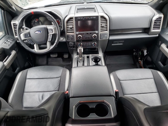 2020 Ford F-150 Raptor with VIN 1FTFW1RG5LFA69167, listed as a Copart auction lot 42113214 with 70,276 mi miles and Salvage Title. Bid and sale history available at carsss.com. Image 8.