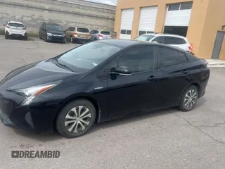 2017 Toyota Prius Two with VIN JTDKARFU2H3034410, listed as a Copart auction lot 55170795 with 74,974 mi miles and Salvage Title. Bid and sale history available at carsss.com. Image 2.