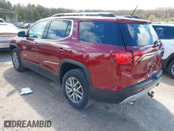 2018 GMC Acadia SLE with VIN 1GKKNLLS1JZ188764, listed as a IAAI auction lot 42148754 with 54,072 mi miles and . Bid and sale history available at DreamBid. Image 3.