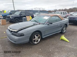 1998 Ford Mustang GT with VIN 1FAFP45X4WF192828, listed as a IAAI auction lot 41213080 with 173,010 mi miles. Bid and sale history available at carsss.com. Image 2.