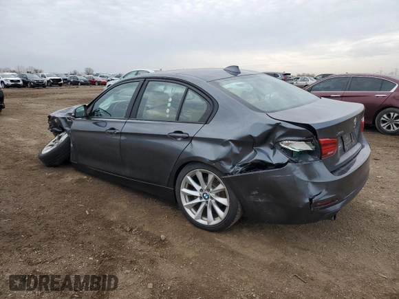 2018 BMW 3 Series 320i xDrive z VIN WBA8A3C57JA491717, wystawiony jako Copart lot #49509515 z przebiegiem 57 141 mil mil oraz Szkoda całkowita • Salvage title. Historia ofert i sprzedaży dostępna na DreamBid. Obrazek 2.