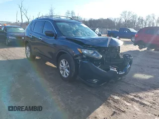2016 Nissan Rogue SL with VIN 5N1AT2MV0GC869568, listed as a IAAI auction lot 41218647 with 81,057 mi miles and . Bid and sale history available at DreamBid. Image 1.