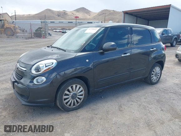 2014 FIAT 500L Easy with VIN ZFBCFABH2EZ003475, listed as a IAAI auction lot 42750417 with 144,930 mi miles and . Bid and sale history available at DreamBid. Image 2.