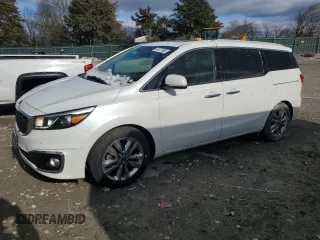 2015 Kia Sedona SX-L with VIN KNDME5C18F6032334, listed as a Copart auction lot 46107985 with 246,339 mi miles and Clean Title. Bid and sale history available at carsss.com. Image 1.