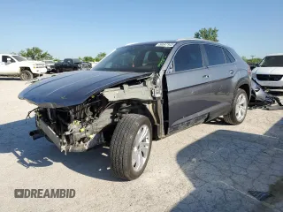 2020 Volkswagen Atlas SEL with VIN 1V2MC2CA7LC205390, listed as a Copart auction lot 56547945 with 80,411 mi miles and Salvage title. Bid and sale history available at DreamBid. Image 1.
