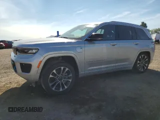 2022 Jeep Grand Cherokee Overland z VIN 1C4RJYD64N8756960, wystawiony jako Copart lot #69174624 z przebiegiem 23 249 mil mil oraz Szkoda całkowita • Salvage title. Historia ofert i sprzedaży dostępna na DreamBid. Obrazek 1.