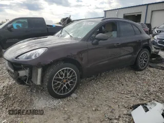 2017 Porsche Macan S with VIN WP1AB2A56HLB15375, listed as a Copart auction lot 58357435 with 112,481 mi miles and Clean title. Bid and sale history available at DreamBid. Image 1.