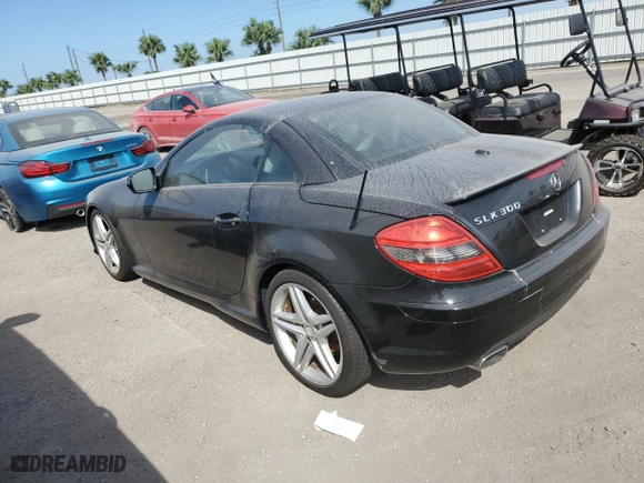 2011 Mercedes-Benz SLK-Class SLK 300 with VIN WDBWK5EA3BF242184, listed as a Copart auction lot 75091984 with NaN miles and Non Repairable. Bid and sale history available at carsss.com. Image 2.