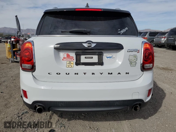 2018 MINI Countryman Cooper S with VIN WMZYT3C35J3E00818, listed as a Copart auction lot 47481535 with 81,372 mi miles and Salvage Title. Bid and sale history available at carsss.com. Image 6.