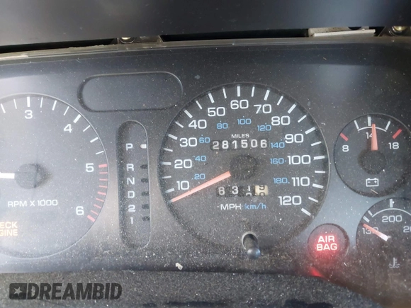 1997 Dodge 1500 with VIN 3B7HC13Y8VG787591, listed as a IAAI auction lot 41493641 with 281,506 mi miles and . Bid and sale history available at DreamBid. Image 7.