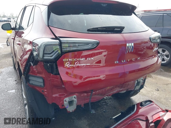 2024 Buick Encore GX Avenir z VIN KL4AMFSL5RB054571, wystawiony jako IAAI lot #41839672 z przebiegiem 7 826 mil mil oraz . Historia ofert i sprzedaży dostępna na DreamBid. Obrazek 6.