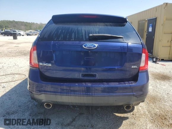 2011 Ford Edge SEL with VIN 2FMDK3JC8BBB07025, listed as a Copart auction lot 48384345 with 283,443 mi miles and Clean Title. Bid and sale history available at carsss.com. Image 6.