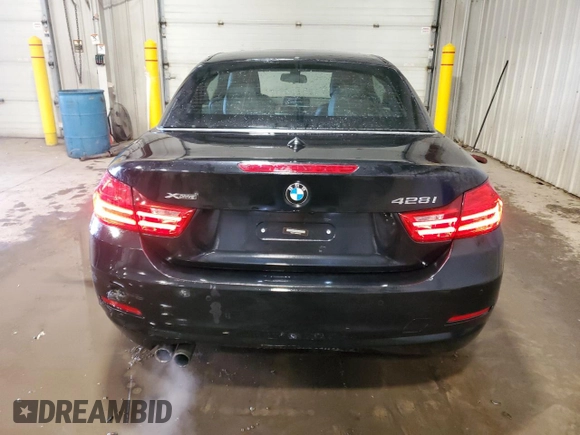 2015 BMW 4 Series 428i xDrive with VIN WBA3T1C52FP821244, listed as a Copart auction lot 42803085 with 71,372 mi miles and Salvage Title. Bid and sale history available at carsss.com. Image 6.