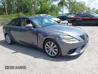 2015 Lexus IS 250 z VIN JTHBF1D20F5078099, wystawiony jako IAAI lot #41813723 z przebiegiem 194 066 mil mil oraz . Historia ofert i sprzedaży dostępna na DreamBid. Obrazek 1.