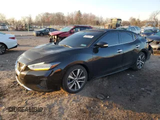 2019 Nissan Maxima SL z VIN 1N4AA6AV2KC369965, wystawiony jako Copart lot #50945105 z przebiegiem 81 408 mil mil oraz Szkoda całkowita • Salvage title. Historia ofert i sprzedaży dostępna na DreamBid. Obrazek 1.