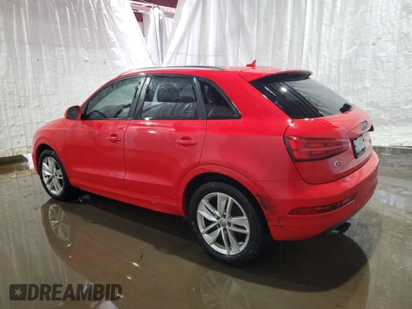 2017 Audi Q3 Premium with VIN WA1ECCFS7HR013515, listed as a Copart auction lot 44039275 with 111,798 mi miles and Clean Title. Bid and sale history available at carsss.com. Image 2.