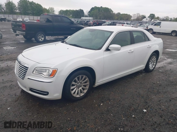 2014 Chrysler 300 with VIN 2C3CCAAG2EH264835, listed as a IAAI auction lot 41918196 with 93,338 mi miles. Bid and sale history available at carsss.com. Image 17.