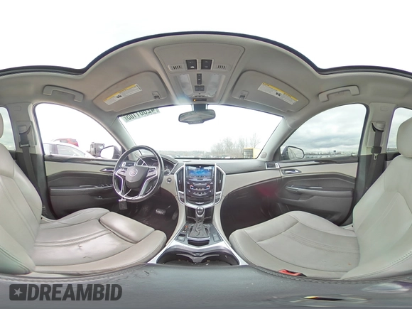 2014 Cadillac SRX Luxury Collection with VIN 3GYFNBE39ES655939, listed as a Copart auction lot 42861105 with 164,915 mi miles and Salvage Title. Bid and sale history available at DreamBid. Image 13.