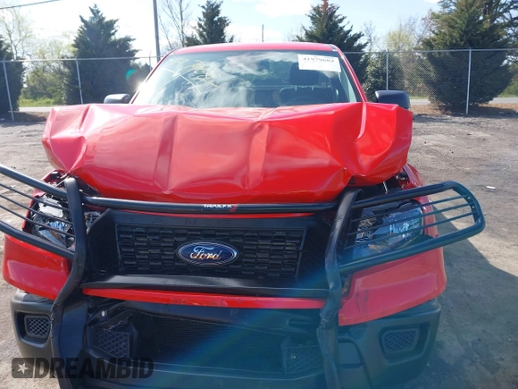 2020 Ford Ranger XL with VIN 1FTER1EH9LLA51502, listed as a IAAI auction lot 41979682 with 52,211 mi miles. Bid and sale history available at carsss.com. Image 12.