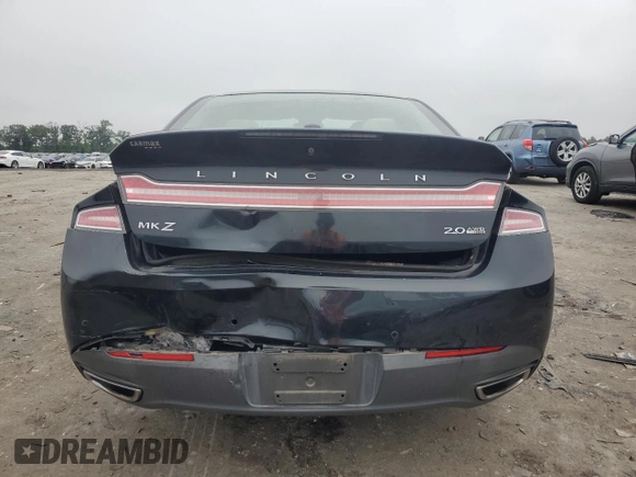 2014 Lincoln MKZ with VIN 3LN6L2J97ER817852, listed as a Copart auction lot 60980885 with 77,194 mi miles and Salvage title. Bid and sale history available at DreamBid. Image 6.
