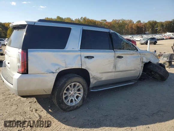 2018 GMC Yukon SLT Standard Edition with VIN 1GKS2DKC8JR384564, listed as a Copart auction lot 75963064 with 130,659 mi miles and Salvage Title. Bid and sale history available at carsss.com. Image 3.