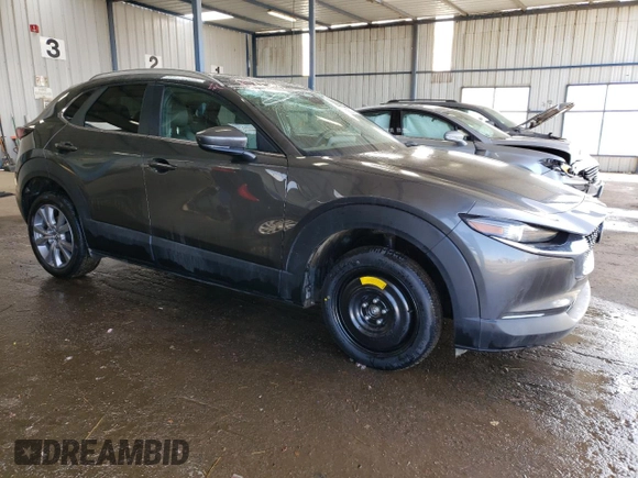 2025 Mazda CX-30 S Preferred with VIN 3MVDMBCM2SM753382, listed as a Copart auction lot 47546025 with 11,475 mi miles and Clean Title. Bid and sale history available at carsss.com. Image 4.