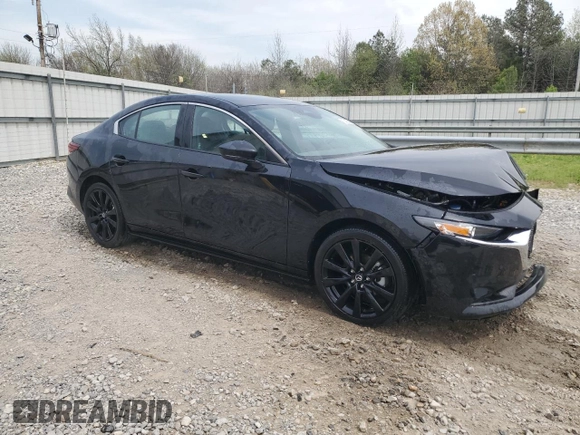 2025 Mazda 3 S Select Sport with VIN 3MZBPABM6SM460738, listed as a Copart auction lot 50954175 with 5,431 mi miles and Clean Title. Bid and sale history available at DreamBid. Image 4.