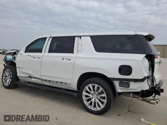 2024 GMC Yukon XL Denali with VIN 1GKS2JKL9RR163677, listed as a Copart auction lot 41381335 with 19,929 mi miles and Salvage Title. Bid and sale history available at carsss.com. Image 2.
