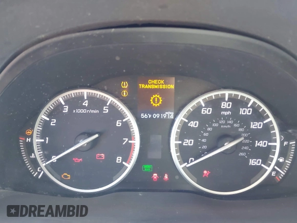 2014 Acura RDX with VIN 5J8TB3H34EL016037, listed as a IAAI auction lot 40926567 with 91,914 mi miles. Bid and sale history available at carsss.com. Image 7.