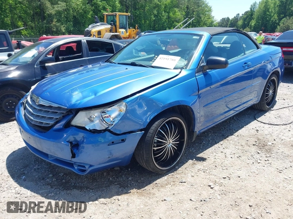 2008 Chrysler Sebring LX с VIN 1C3LC45KX8N180208, выставлен на аукционе IAAI как лот 42191780 с пробегом 263 970 миль миль и . История ставок и продаж доступна на DreamBid. Изображение 2.