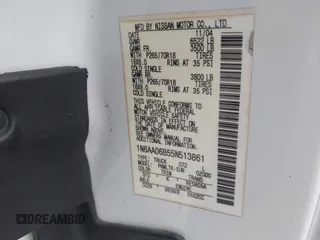 2005 Nissan Titan SE с VIN 1N6AA06B55N513861, выставлен на аукционе IAAI как лот 41453425 с пробегом 288 526 миль миль и . История ставок и продаж доступна на DreamBid. Изображение 9.
