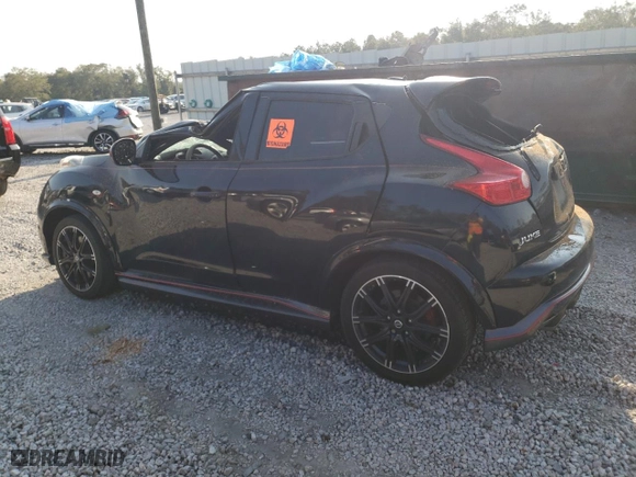 2014 Nissan Juke NISMO RS with VIN JN8DF5MV3ET150665, listed as a Copart auction lot 75127314 with 114,131 mi miles and Salvage Title. Bid and sale history available at carsss.com. Image 2.