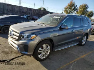 2017 Mercedes-Benz GLS 450 with VIN 4JGDF6EE8HA921164, listed as a Copart auction lot 71514543 with 69,923 mi miles and . Bid and sale history available at DreamBid. Image 1.