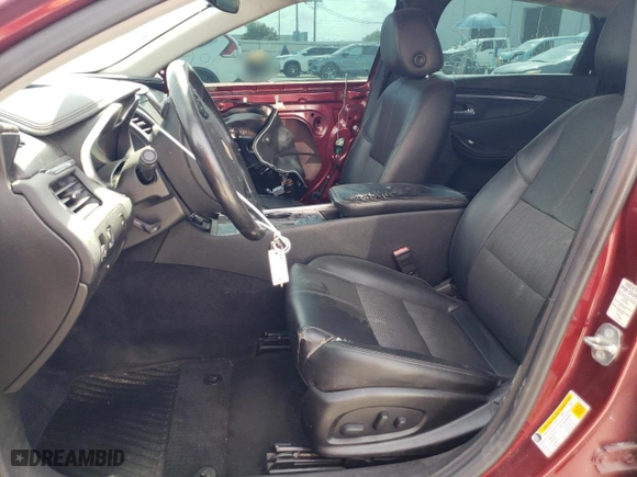2017 Chevrolet Impala LT with VIN 1G1105S3XHU171182, listed as a Copart auction lot 53428595 with 164,505 mi miles and Salvage Title. Bid and sale history available at carsss.com. Image 7.