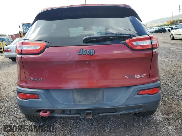 2017 Jeep Cherokee Trailhawk z VIN 1C4PJMBSXHW557783, wystawiony jako Copart lot #53978135 z przebiegiem 103 554 mil mil oraz Szkoda całkowita • Salvage title. Historia ofert i sprzedaży dostępna na DreamBid. Obrazek 6.