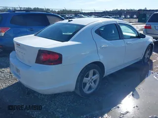2013 Dodge Avenger SE with VIN 1C3CDZAB3DN708262, listed as a IAAI auction lot 41445183 with 189,571 mi miles and . Bid and sale history available at carsss.com. Image 4.
