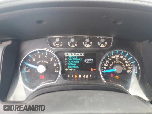 2014 Ford F-150 XL with VIN 1FTFW1ET8EKD30451, listed as a Copart auction lot 81551254 with 154,796 mi miles and Clean Title. Bid and sale history available at carsss.com. Image 9.