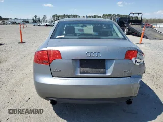 2007 Audi A4 2.0T with VIN WAUDF78E07A077400, listed as a Copart auction lot 50206845 with 99,157 mi miles and Salvage Title. Bid and sale history available at carsss.com. Image 6.