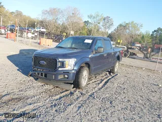 2018 Ford F-150 XL with VIN 1FTEW1CP4JFB49612, listed as a IAAI auction lot 41893808 with 199,412 mi miles. Bid and sale history available at carsss.com. Image 18.