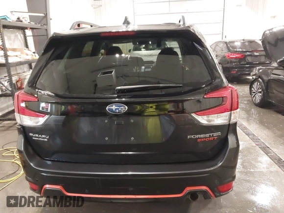 2019 Subaru Forester Sport with VIN JF2SKAPCXKH575981, listed as a IAAI auction lot 41897700 with 60,322 mi miles. Bid and sale history available at carsss.com. Image 16.