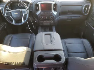 2020 Chevrolet Silverado 1500 LTZ with VIN 3GCUYGED7LG372739, listed as a Copart auction lot 83785134 with 57,607 mi miles and Salvage Title. Bid and sale history available at DreamBid. Image 8.