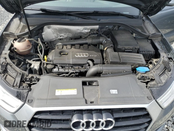 2016 Audi Q3 Premium Plus with VIN WA1EFCFS3GR003165, listed as a Copart auction lot 51304395 with 105,127 mi miles and Salvage Title. Bid and sale history available at carsss.com. Image 12.