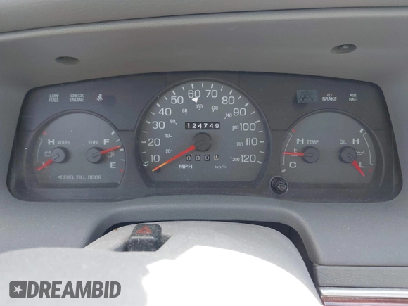 2002 Mercury Grand Marquis LS Premium z VIN 2MEFM75W22X653775, wystawiony jako IAAI lot #42225138 z przebiegiem 124 749 mil mil oraz . Historia ofert i sprzedaży dostępna na DreamBid. Obrazek 7.