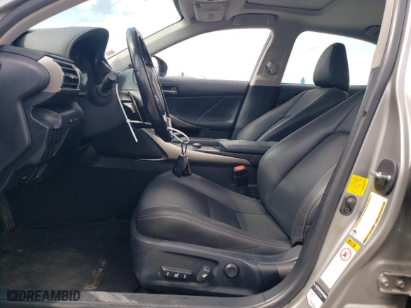 2015 Lexus IS 250 with VIN JTHBF1D28F5074303, listed as a Copart auction lot 51494995 with 101,747 mi miles and Salvage Title. Bid and sale history available at carsss.com. Image 7.