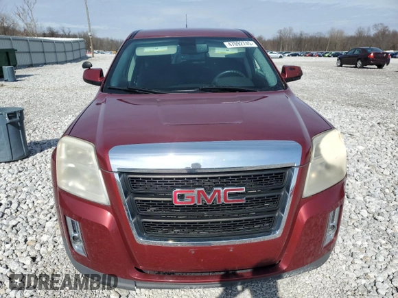 2010 GMC Terrain SLE-1 with VIN 2CTALBEW7A6352011, listed as a Copart auction lot 47092745 with 109,798 mi miles and Salvage Title. Bid and sale history available at carsss.com. Image 5.