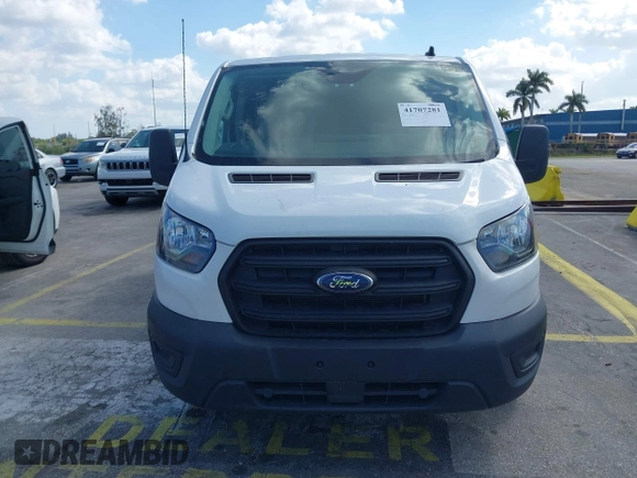 2020 Ford Transit Cargo with VIN 1FTYE1Y8XLKB80973, listed as a IAAI auction lot 41707281 with 112,721 mi miles and . Bid and sale history available at DreamBid. Image 12.