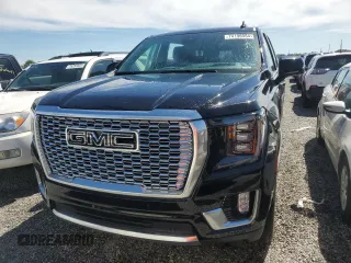 2024 GMC Yukon XL Denali with VIN 1GKS2JKL7RR228753, listed as a Copart auction lot 74196064 with 6,266 mi miles and Salvage Title. Bid and sale history available at carsss.com. Image 5.