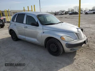 2001 Chrysler PT Cruiser with VIN 3C8FY4BB01T550004, listed as a Copart auction lot 53207285 with 141,515 mi miles and Clean title. Bid and sale history available at DreamBid. Image 4.
