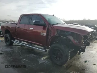 2016 Ram 2500 SLT with VIN 3C6UR5DL8GG184951, listed as a Copart auction lot 43199475 with 96,535 mi miles and Salvage Title. Bid and sale history available at carsss.com. Image 4.